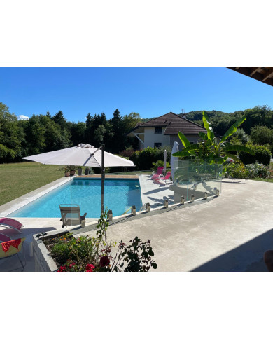 Pince à verre de sol "Plume"