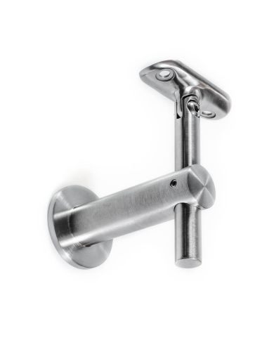 Support mural inox déporté orientable