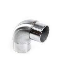 Coude inox grand rayon