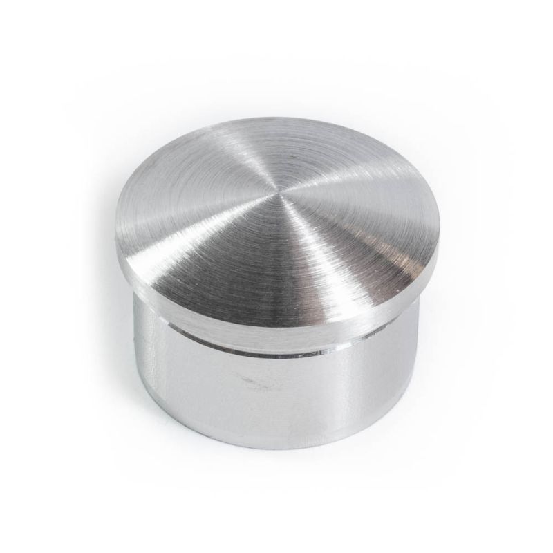 Embout Inox arrondi à coller