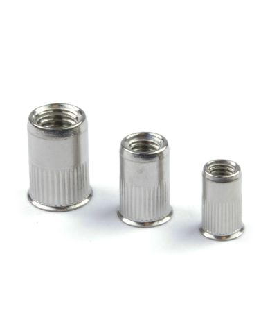 Ecrou inox à sertir