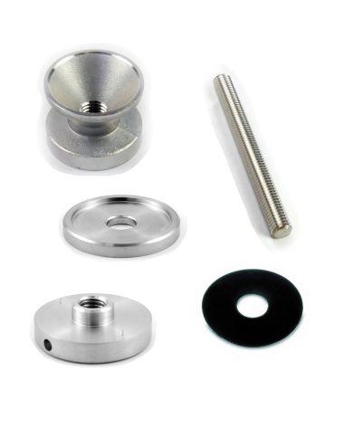 Pack platine de poteau pour marche flottante