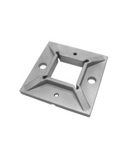 Platine sol carrée 100x100