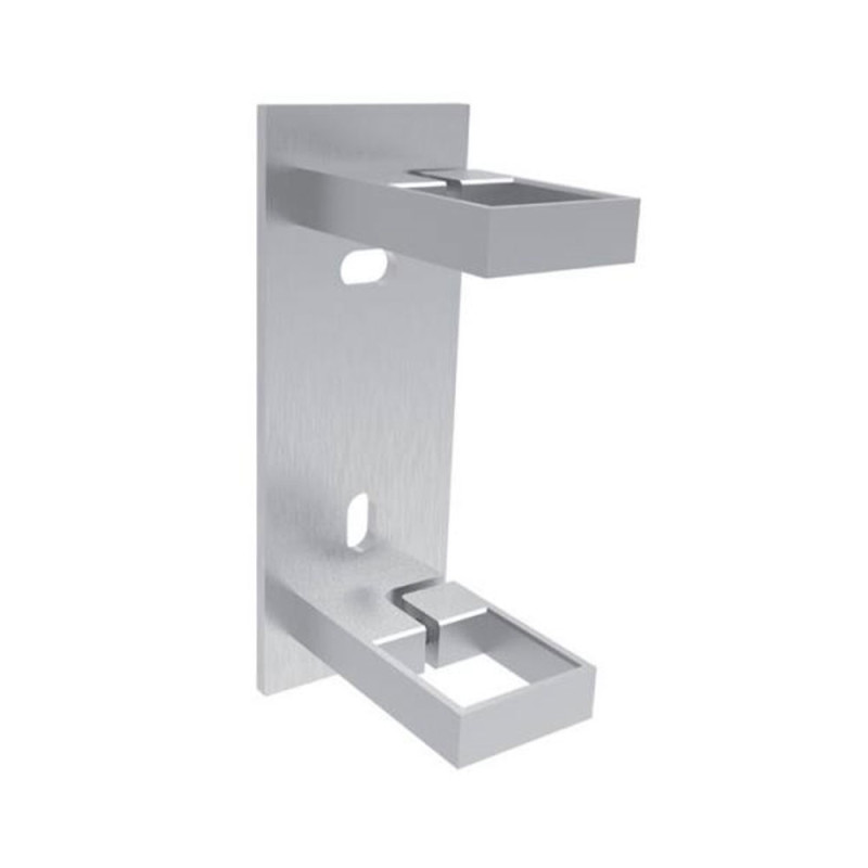 Platine latérale rectangle coulissante