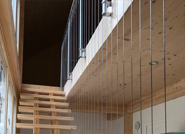 Réalisations de rambardes atypiques