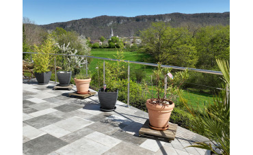 Garde-corps inox à cables