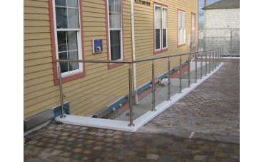 Rambardes inox à St Pierre & Miquelon